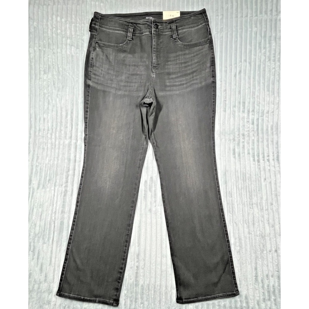 NYDJ Marilyn Straight Jeans Women's 16P Lift Tuck Cordoba Stretch Preppy 35x30